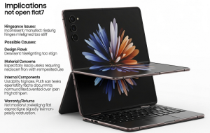 مثل اینکه بعضی از گلکسی زد فولد ۷ های سامسونگ تا آخر صاف باز نمیشن مثل اینکه بعضی از گلکسی زد فولد ۷ های سامسونگ تا آخر صاف باز نمیشن