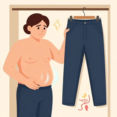 شلوار تنگ نپوش، نفخ مهمونته
