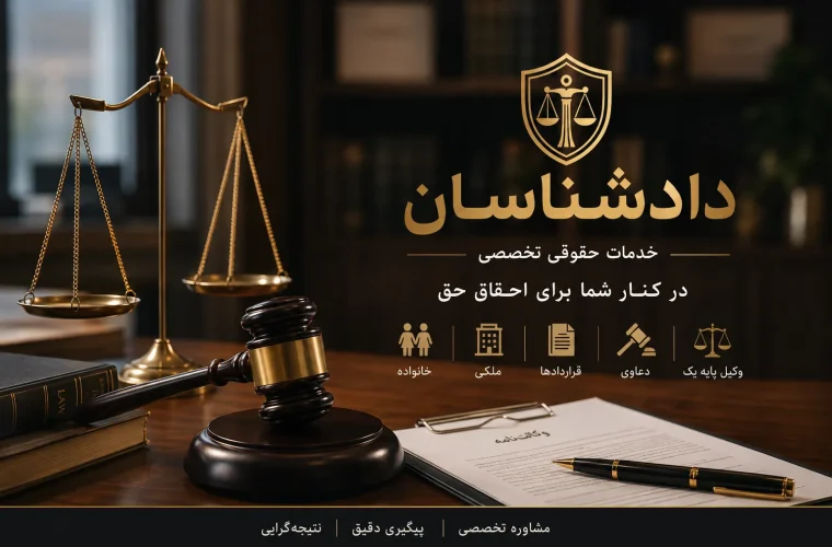گروه وکلای دادشناسان، همراه شما تا احقاق حق